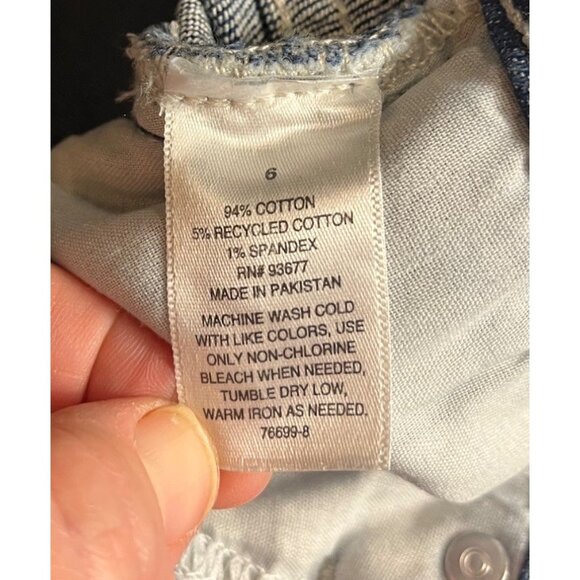 NWT-A.n.a Womens High-Rise Denim maxi Skirt Size 6 classic - Picture 5 of 11